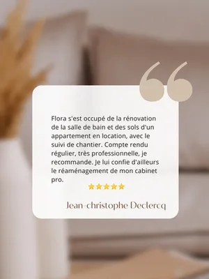 Témoignage client : transformation complète d’un espace intérieur